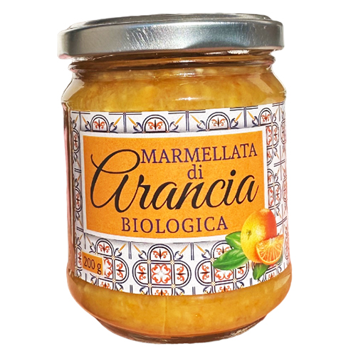 MARMELLATA DI ARANCE SICILIANA BIOLOGICA 220G