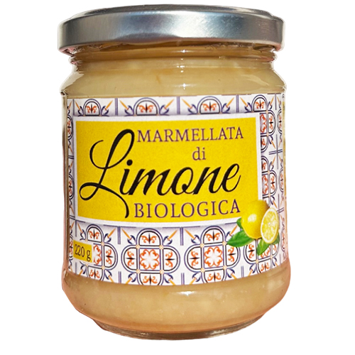 MARMELLATA DI LIMONI SICILIANA BIOLOGICA 220GR