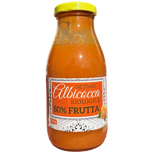 NETTARE ALBICOCCA BIOLOGICO DI SICILIA DA 260GR