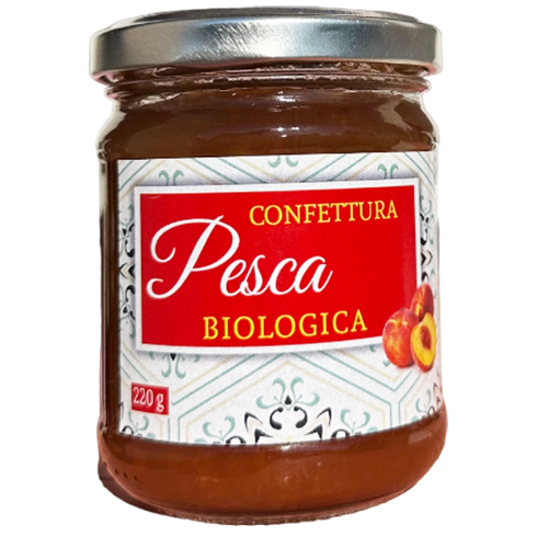 CONFETTURA DI PESCA BIOLOGICO DI SICILIA DA 220GR