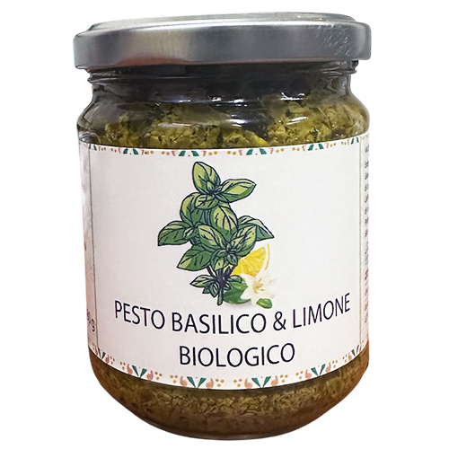 PESTO BASILICO GR180 BIO